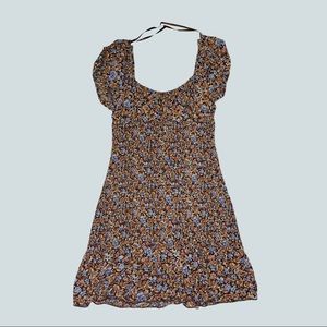 Wild Fable Floral Fitted Mini Dress